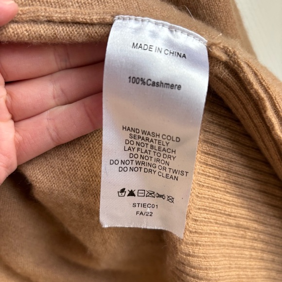 Quince Cashmere Open Cardigan Sweater - Picture 5 of 7